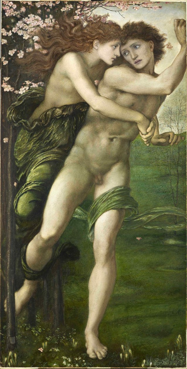 Phyllis en Demophoön door Edward Burne Jones