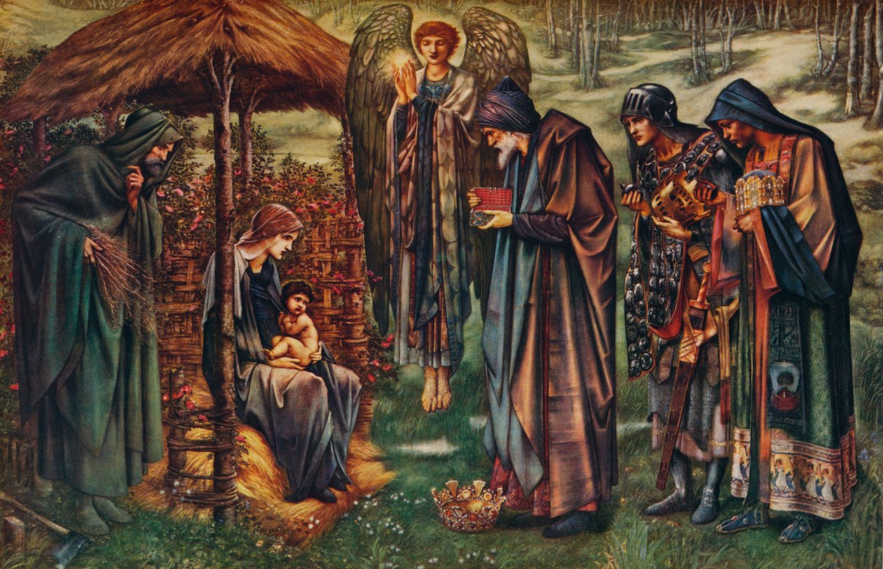 De Ster van Bethlehem, ca. 1887-1891 ca. 1940 door Edward Burne Jones