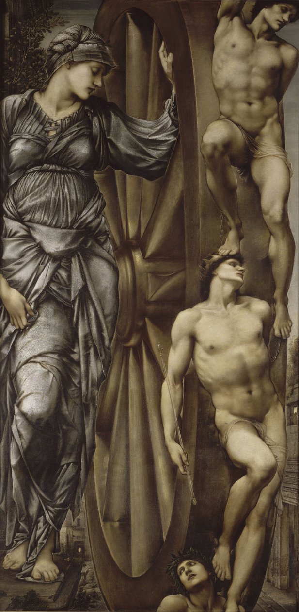 Het Rad van Fortuin, 1883 door Edward Burne Jones
