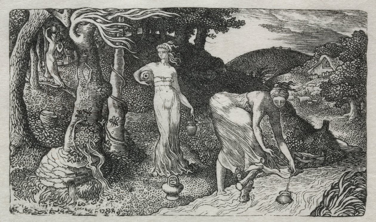 De Beek door Edward Calvert