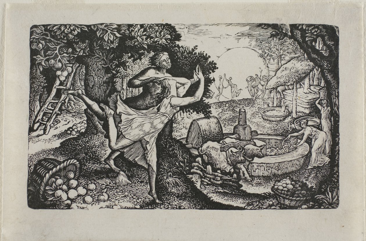 Het ciderfeest door Edward Calvert