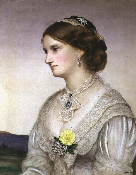 Selina, de Gravin van Bradford door Edward Clifford