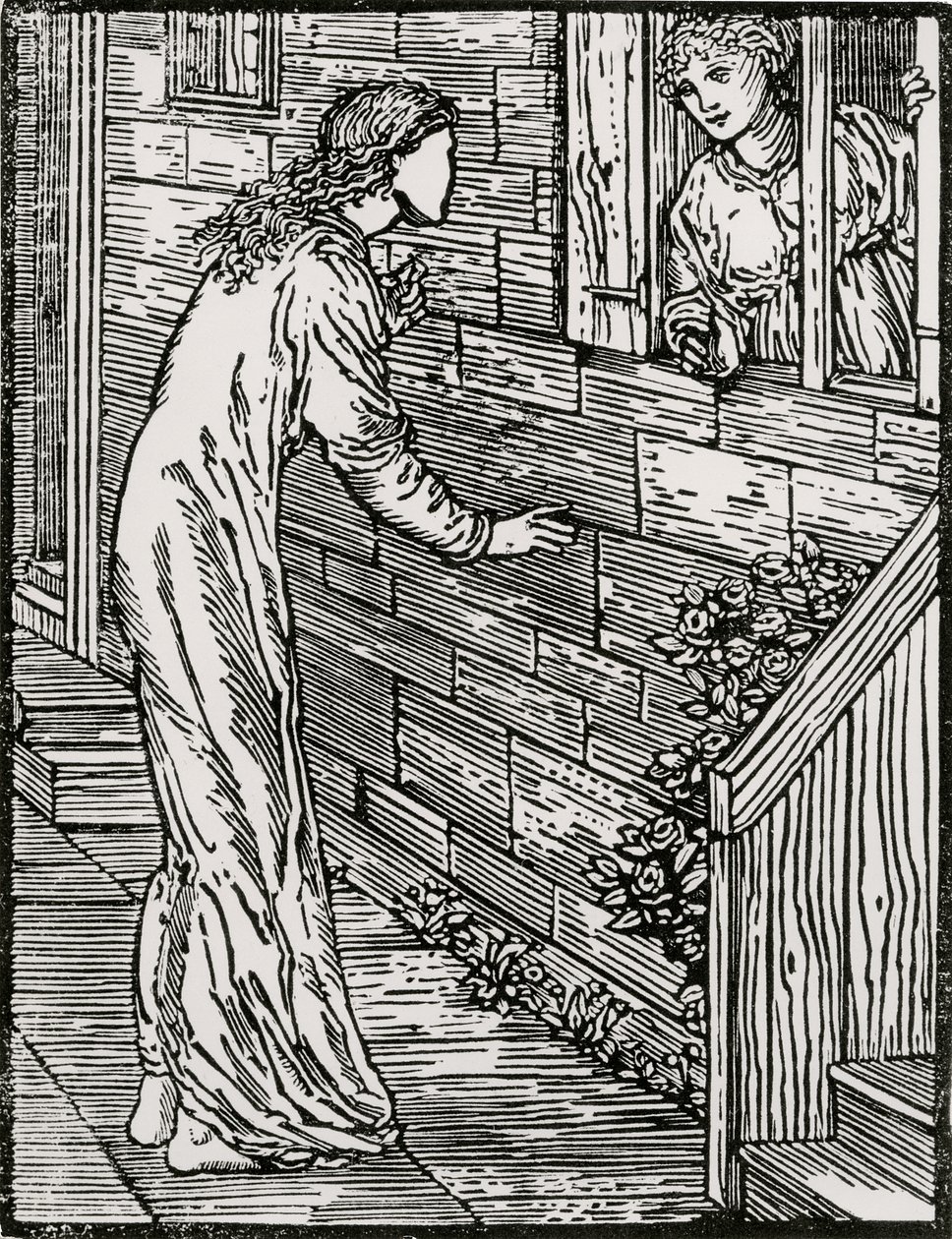 Komt naar de Tweede door Edward Coley (after) Burne Jones
