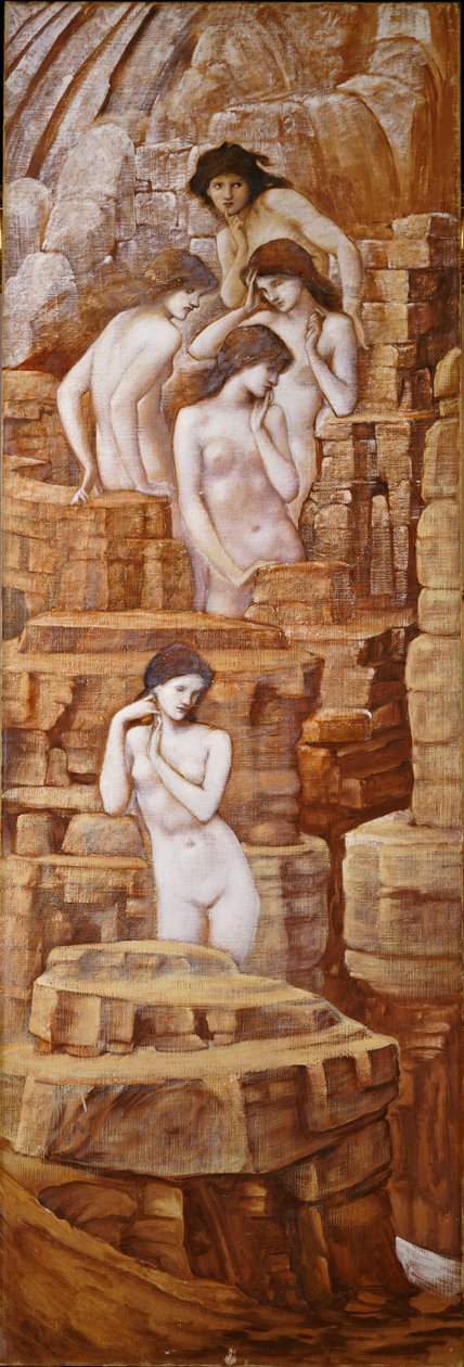 Heuvel Elfjes door Edward Burne Jones