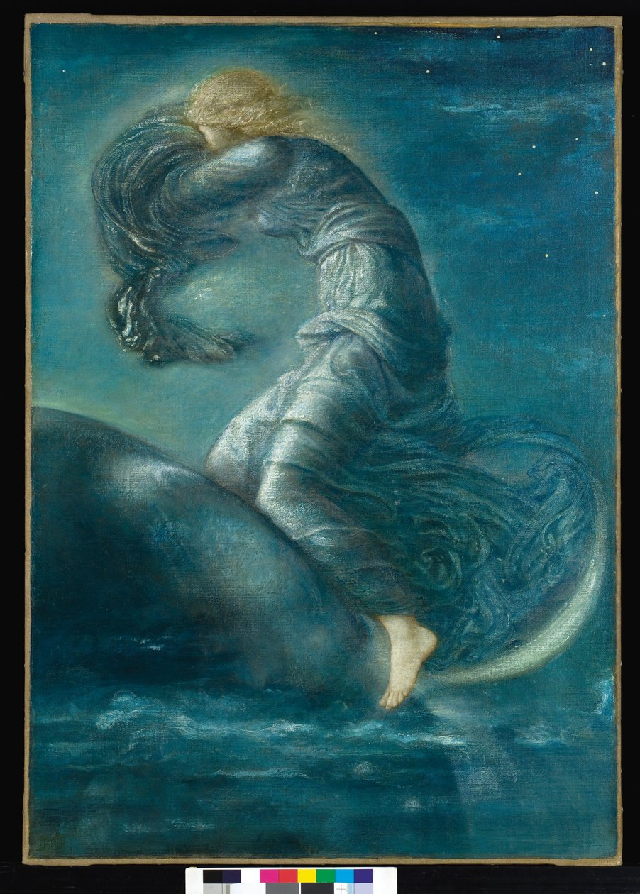 Luna door Edward Burne Jones