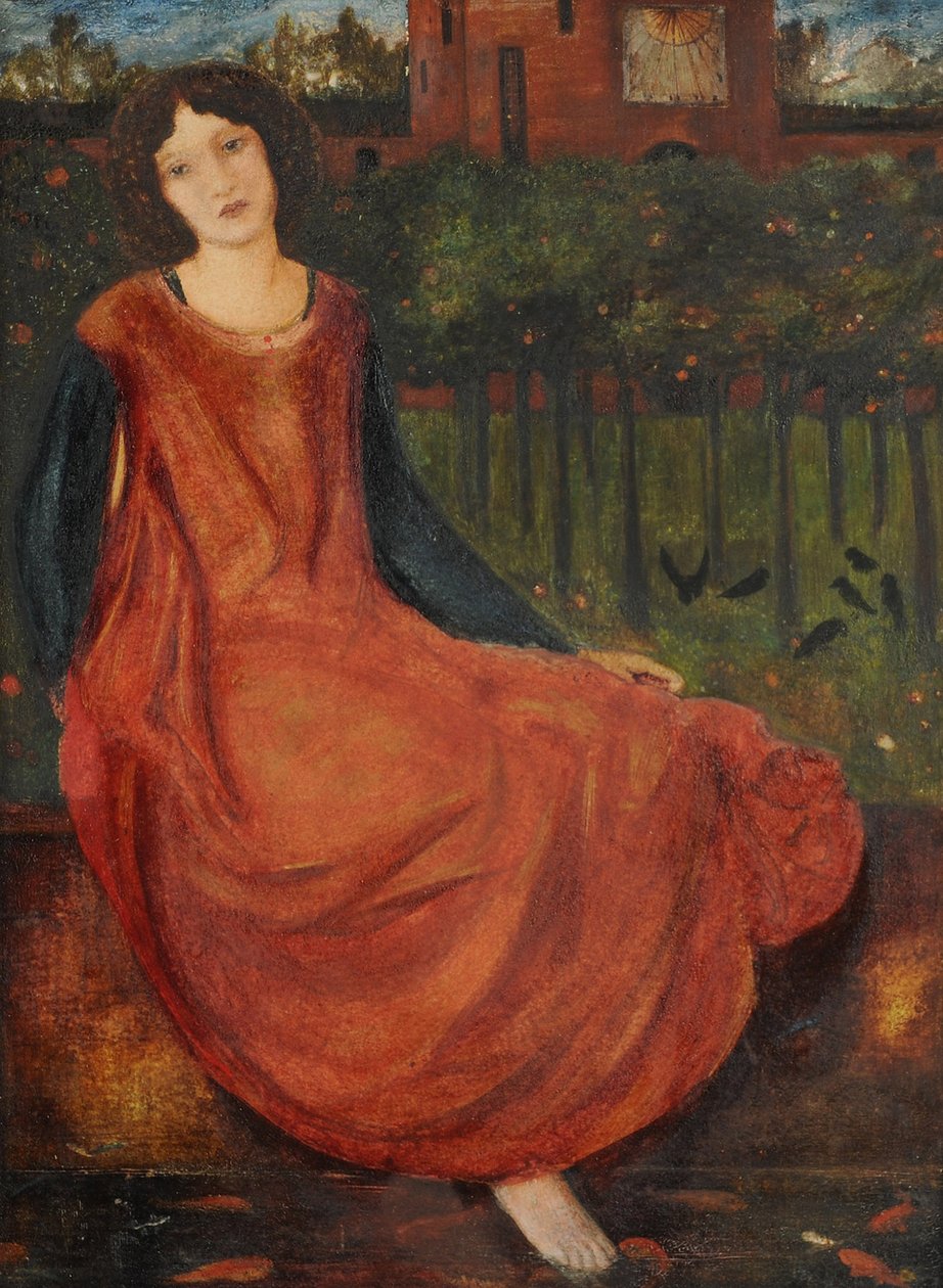 De Goudvisvijver door Edward Burne Jones