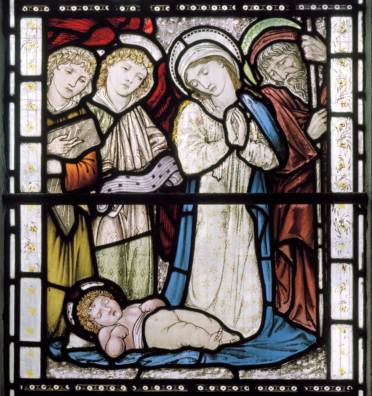 De Geboorte door Edward Burne Jones