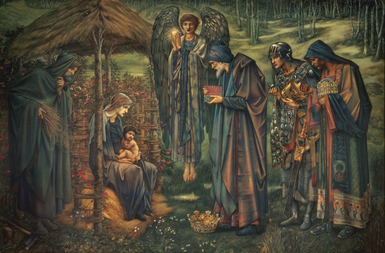 De Ster van Bethlehem, 1888-91 door Edward Burne Jones