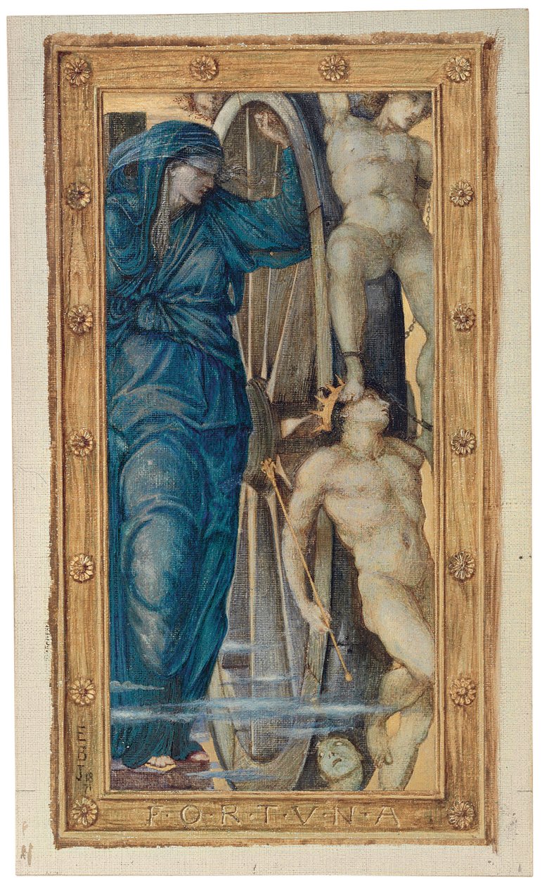 De Triomf van de Liefde door Edward Burne Jones