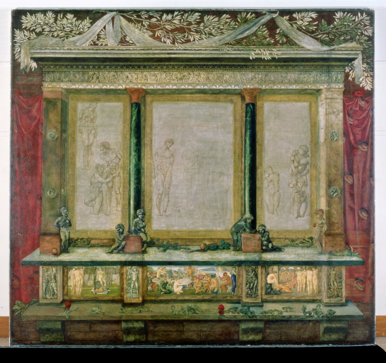 Troy Drieluik, 1872-1898 door Edward Burne Jones