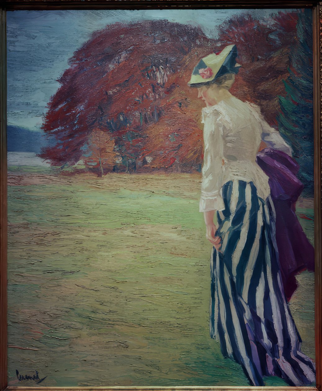 Een herfstwandeling door Edward Cucuel