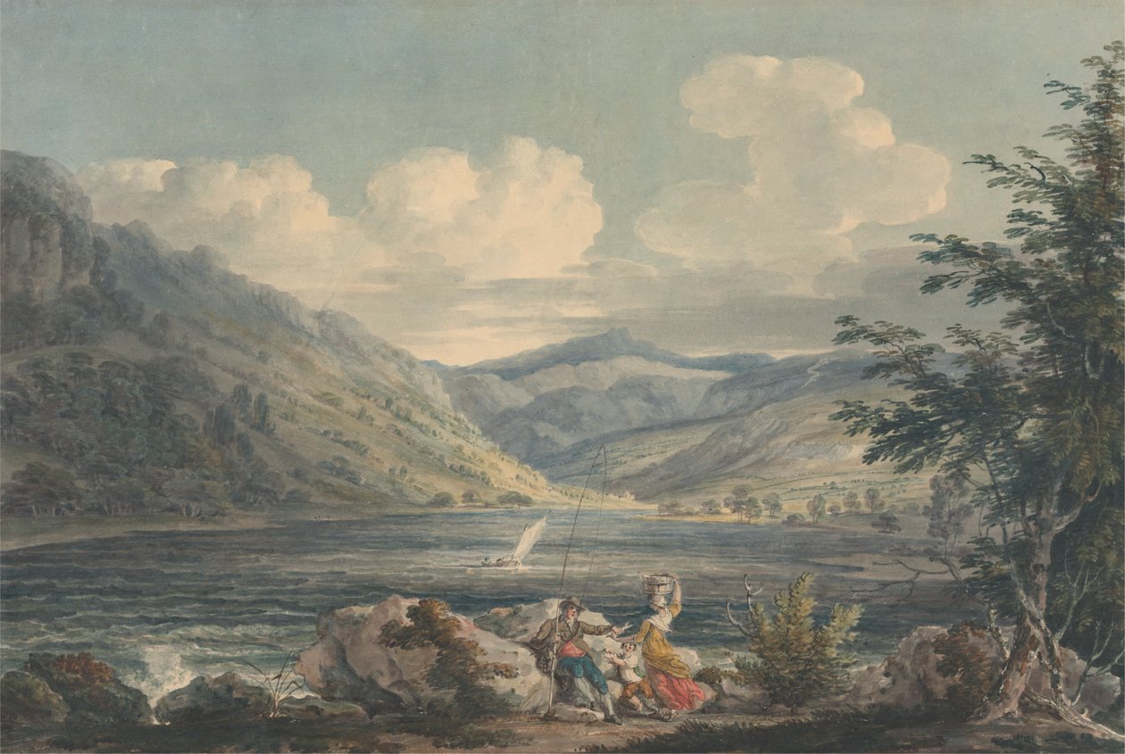 Haweswater, Westmoreland door Edward Dayes