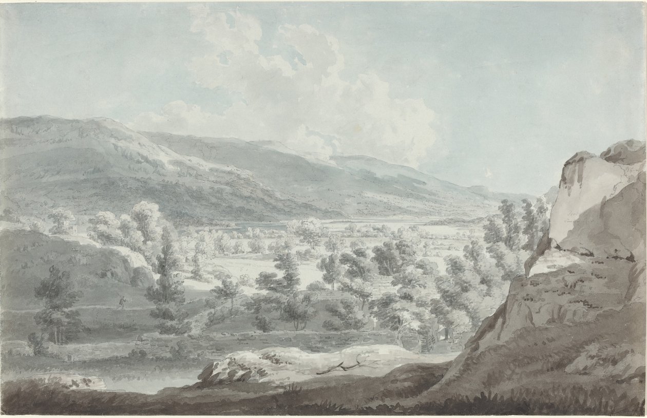 Het hoofd van Ullswater door Edward Dayes