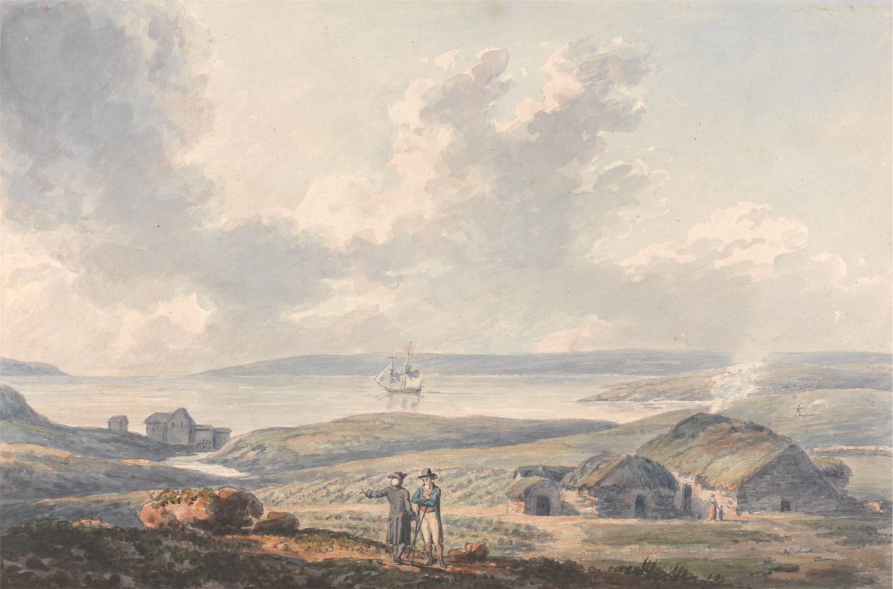 Het eiland Hoy, de Orkneys door Edward Dayes