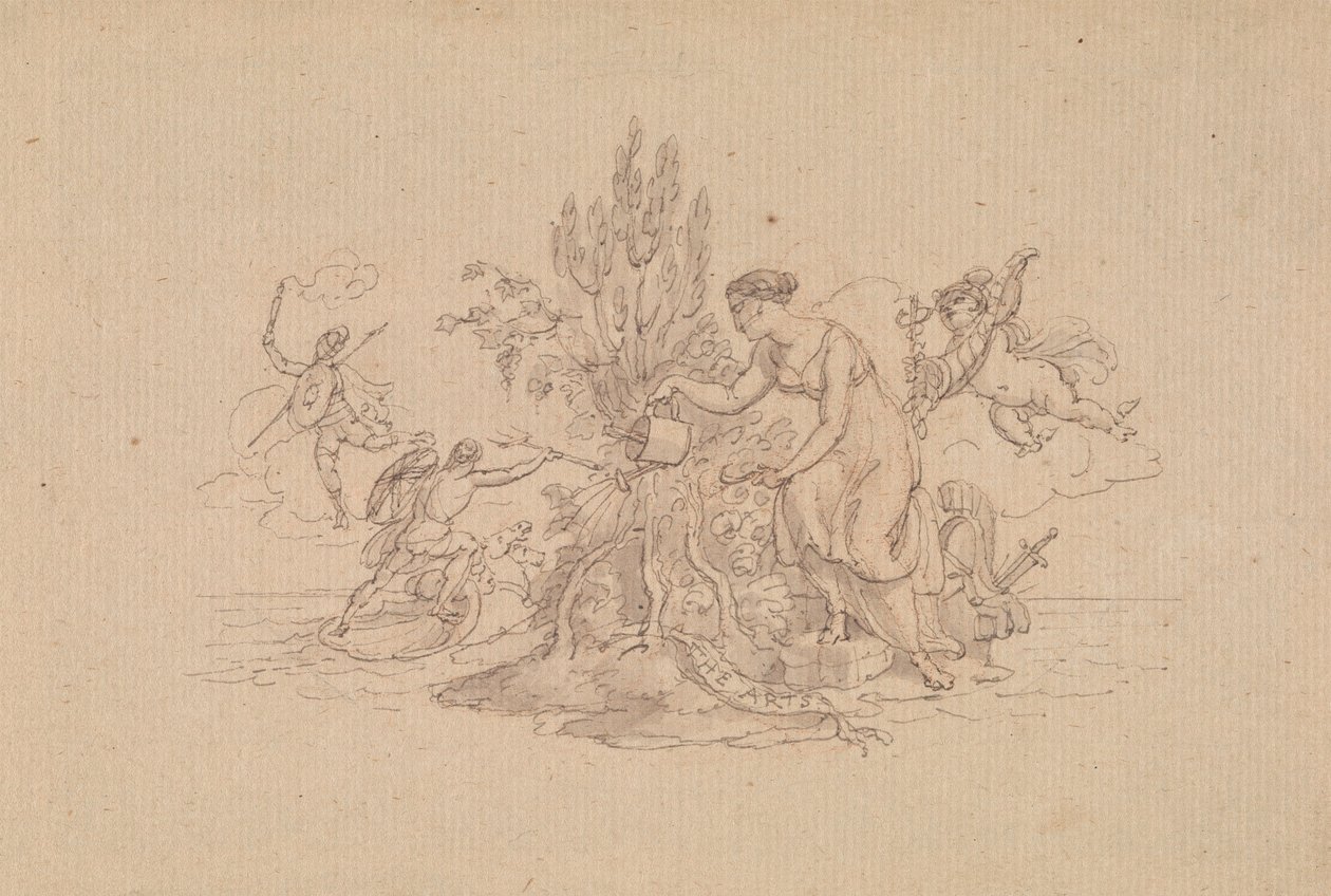De kunsten door Edward Francis Burney