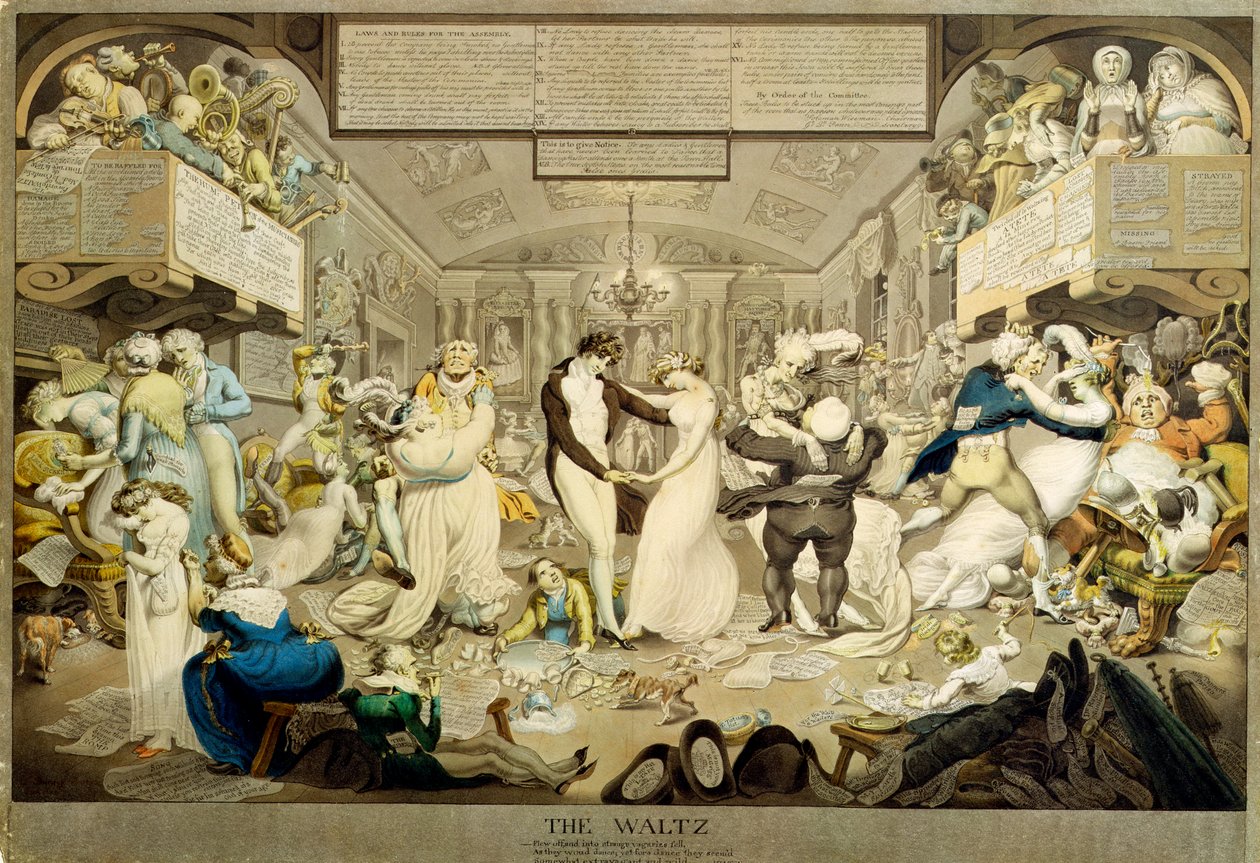 De Wals door Edward Francis Burney