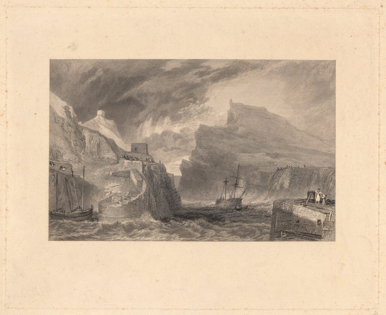 Boscastle, Cornwall door Edward Goodall
