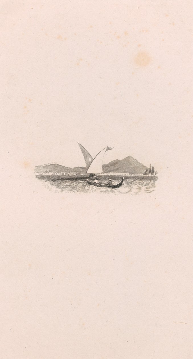 Napels (vignet) door Edward Goodall