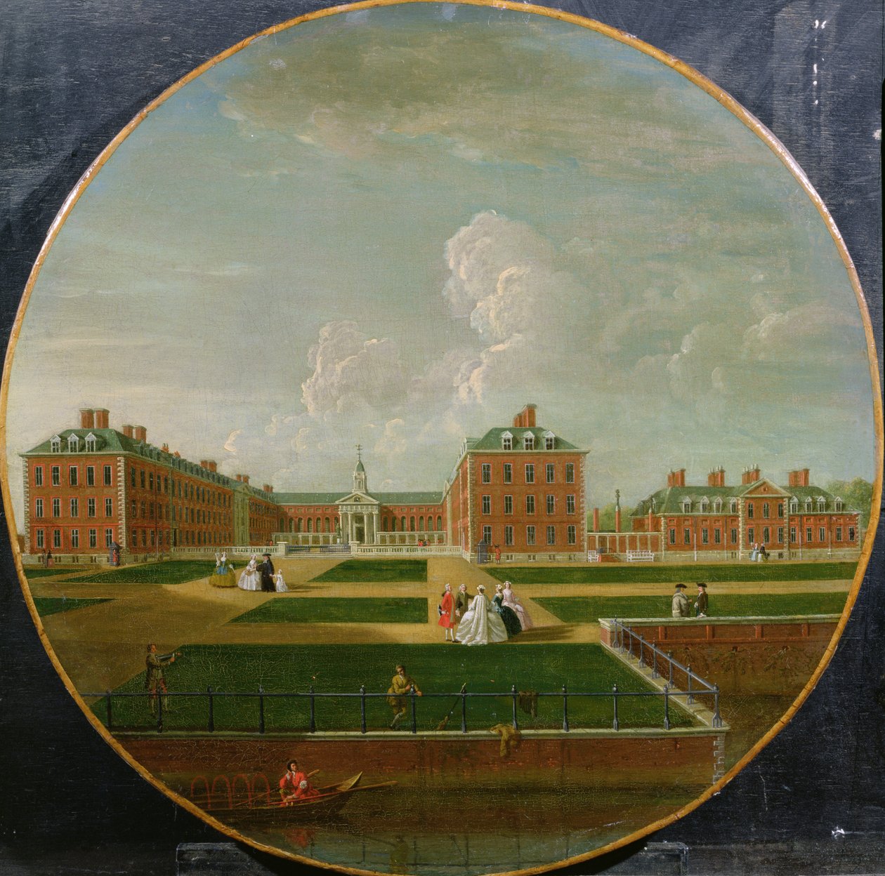 Chelsea Hospital, c.1746 door Edward Haytley