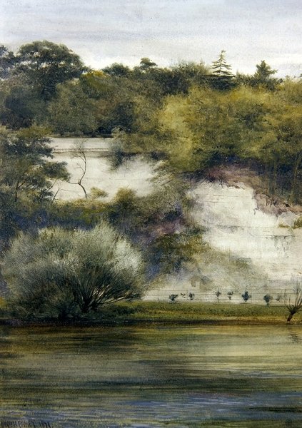 Aan de rivier door Edward Henry Fahey