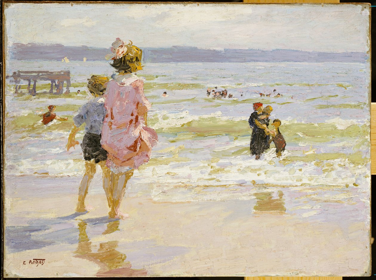 Aan de kust door Edward Henry Potthast