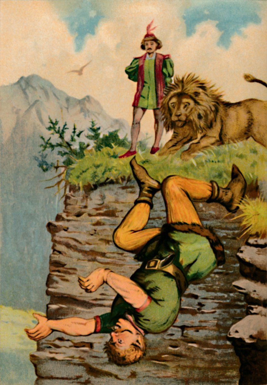 De val van de reuzen, 1901 door Edward Henry Wehnert