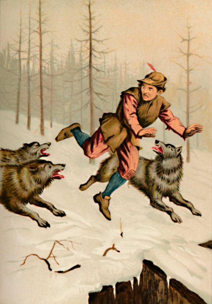 De ongelukkige man, 1901 door Edward Henry Wehnert