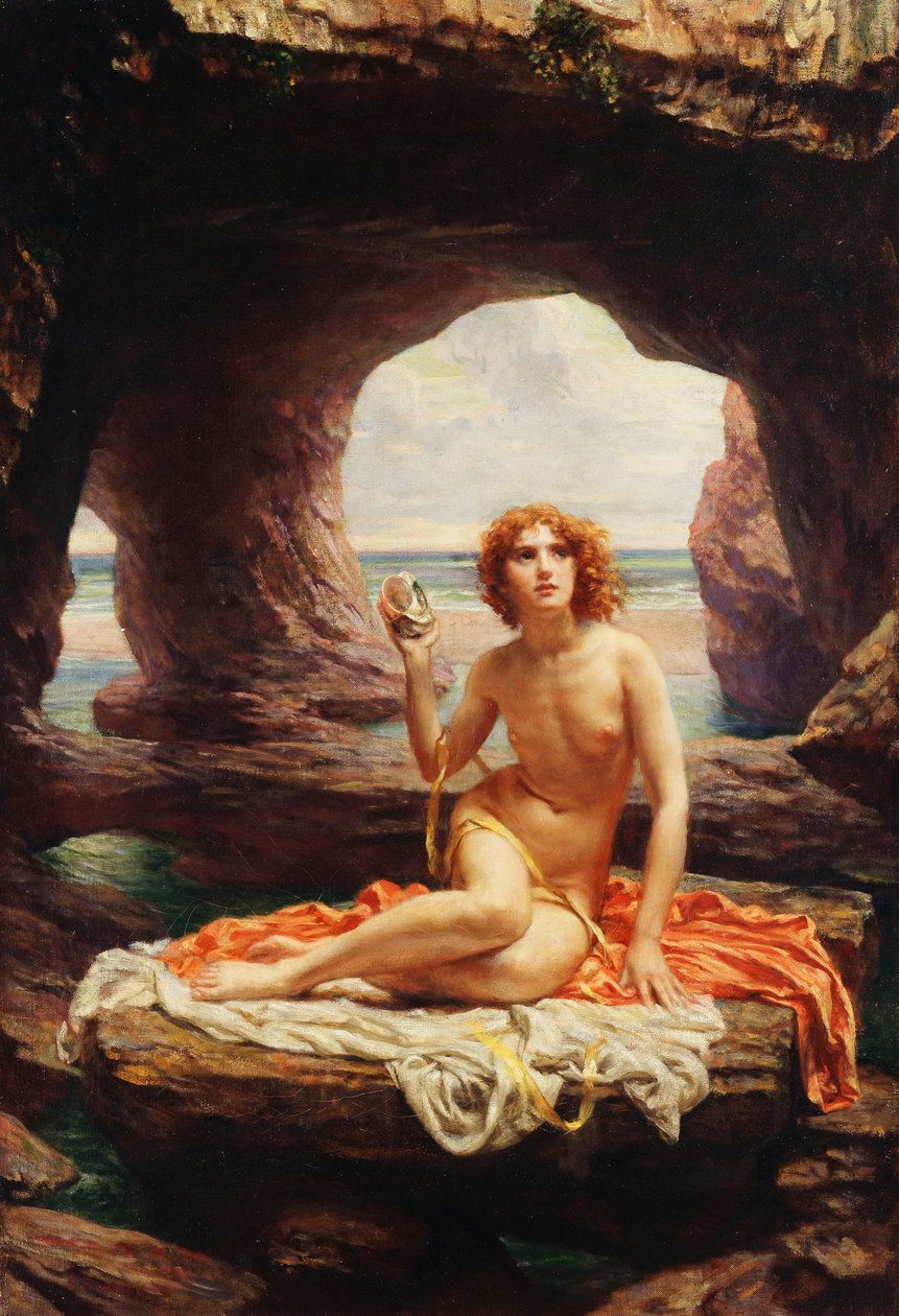Bij eb door Edward John Poynter