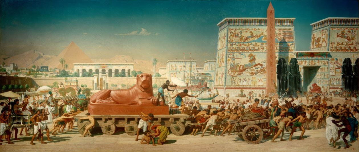 Israël in Egypte door Edward John Poynter