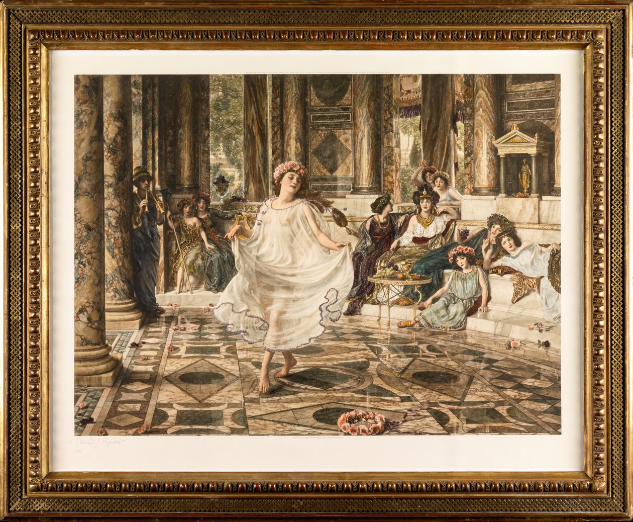 Griekse dans door Edward John Poynter