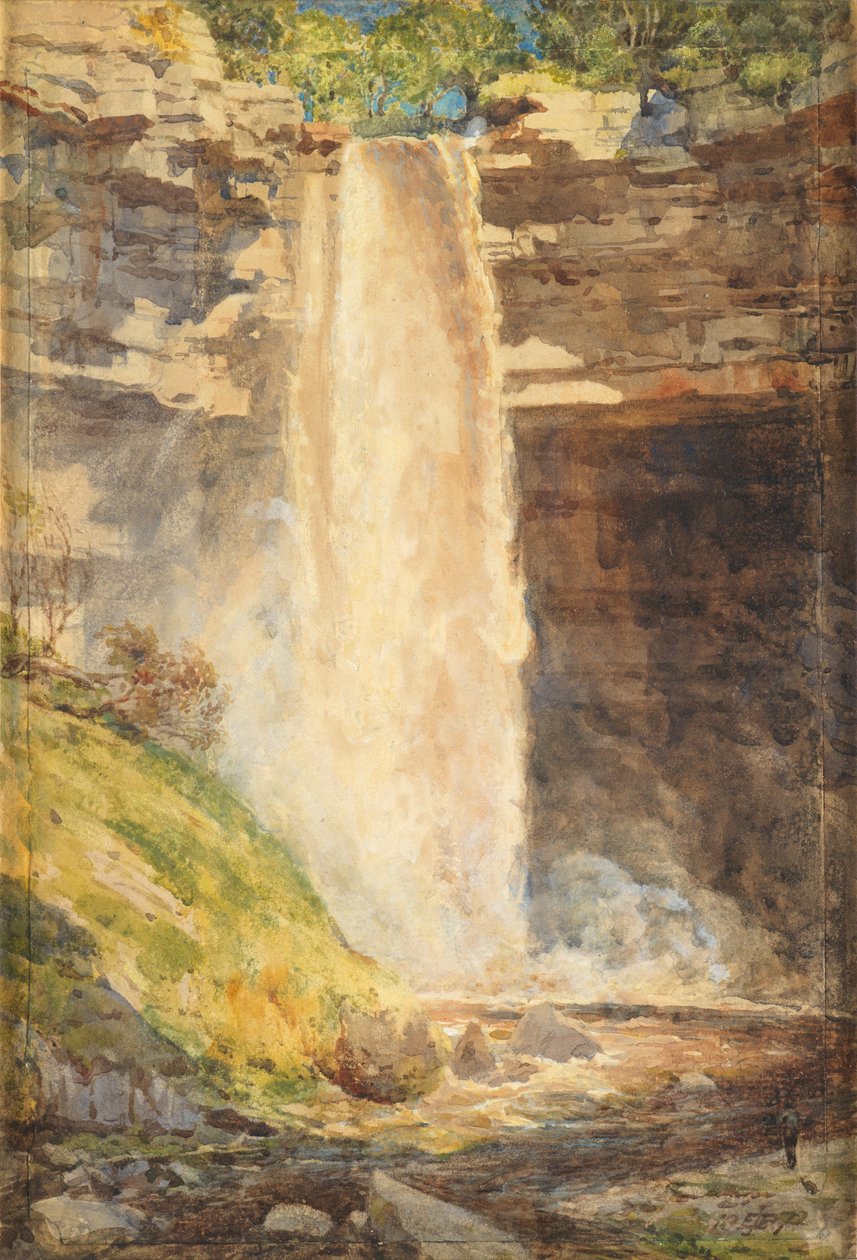 Hardraw Force, 1872 door Edward John Poynter