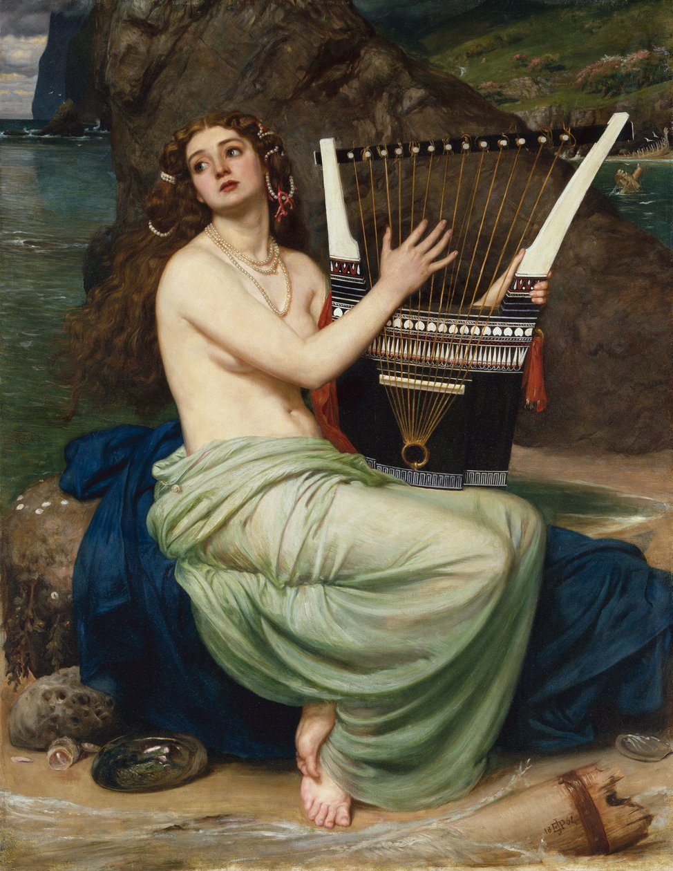 De Sirene door Edward John Poynter