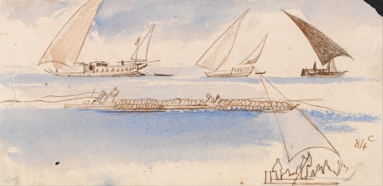 Boten door Edward Lear