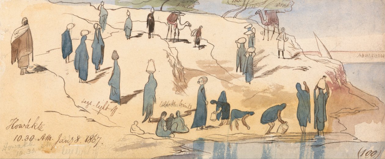 Howatke door Edward Lear