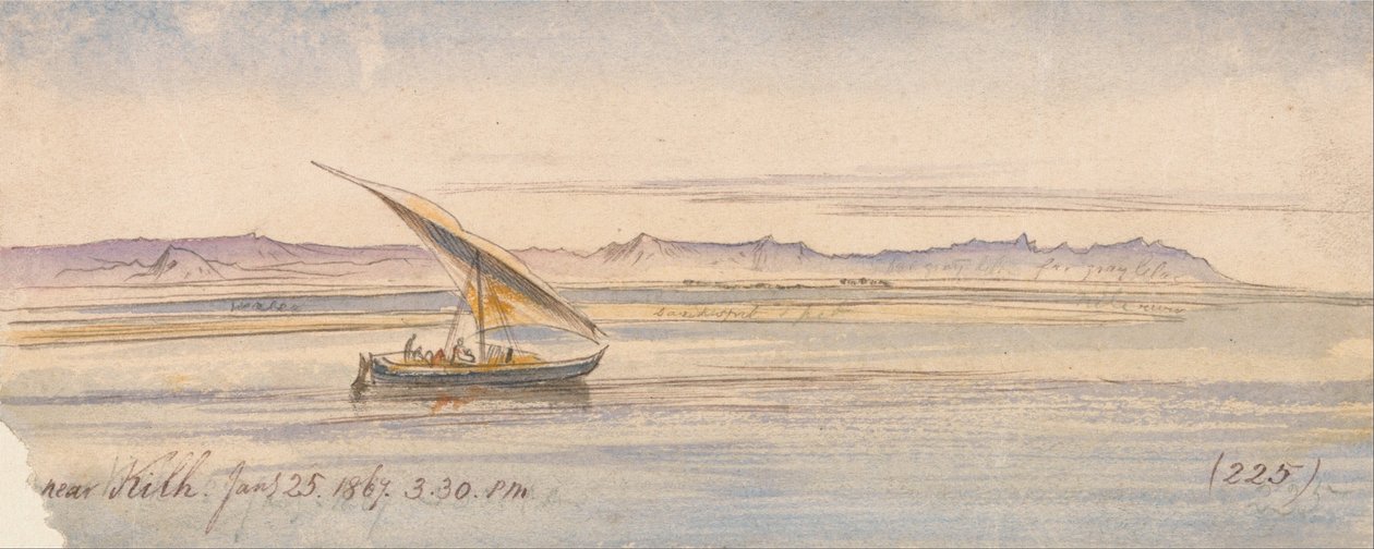 In de buurt van Kilh door Edward Lear