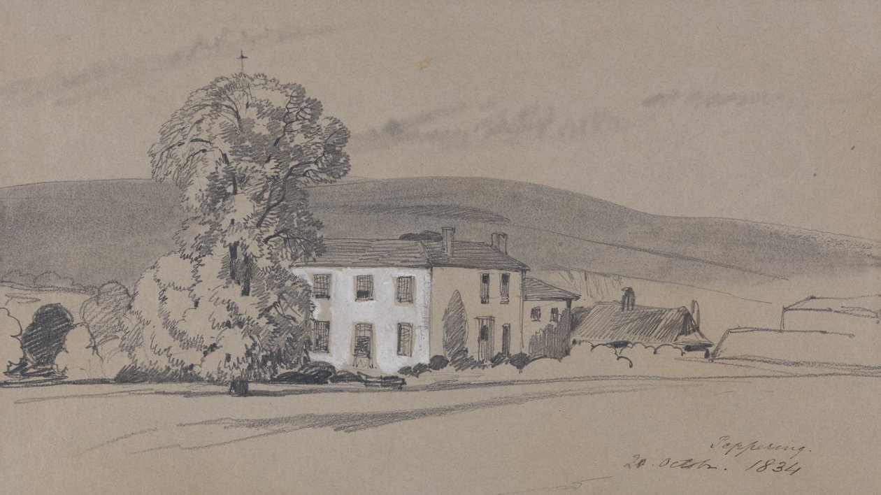 Peppering. 20 oktober. 1834 door Edward Lear