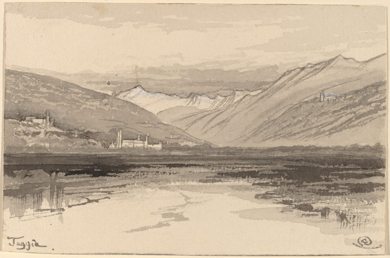Taggia door Edward Lear