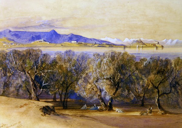De citadel door Edward Lear