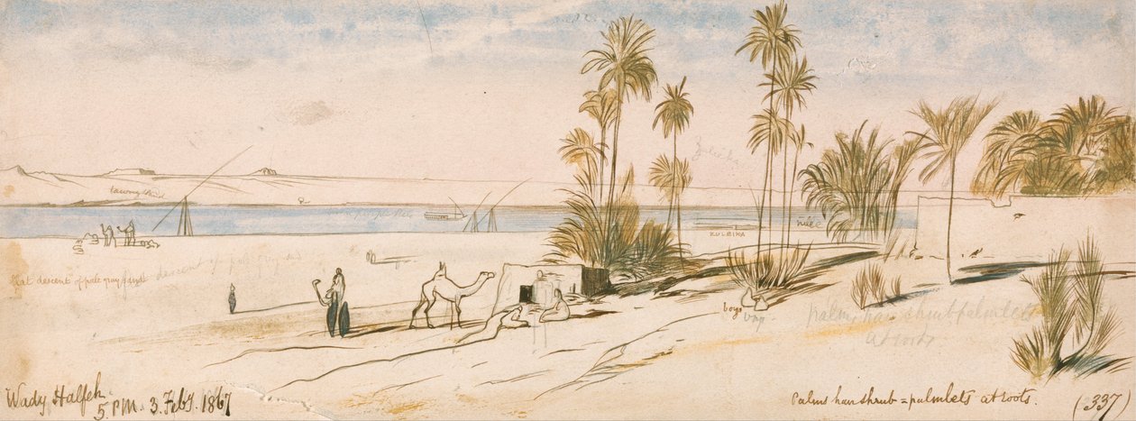 Nadelen van Halfeh door Edward Lear