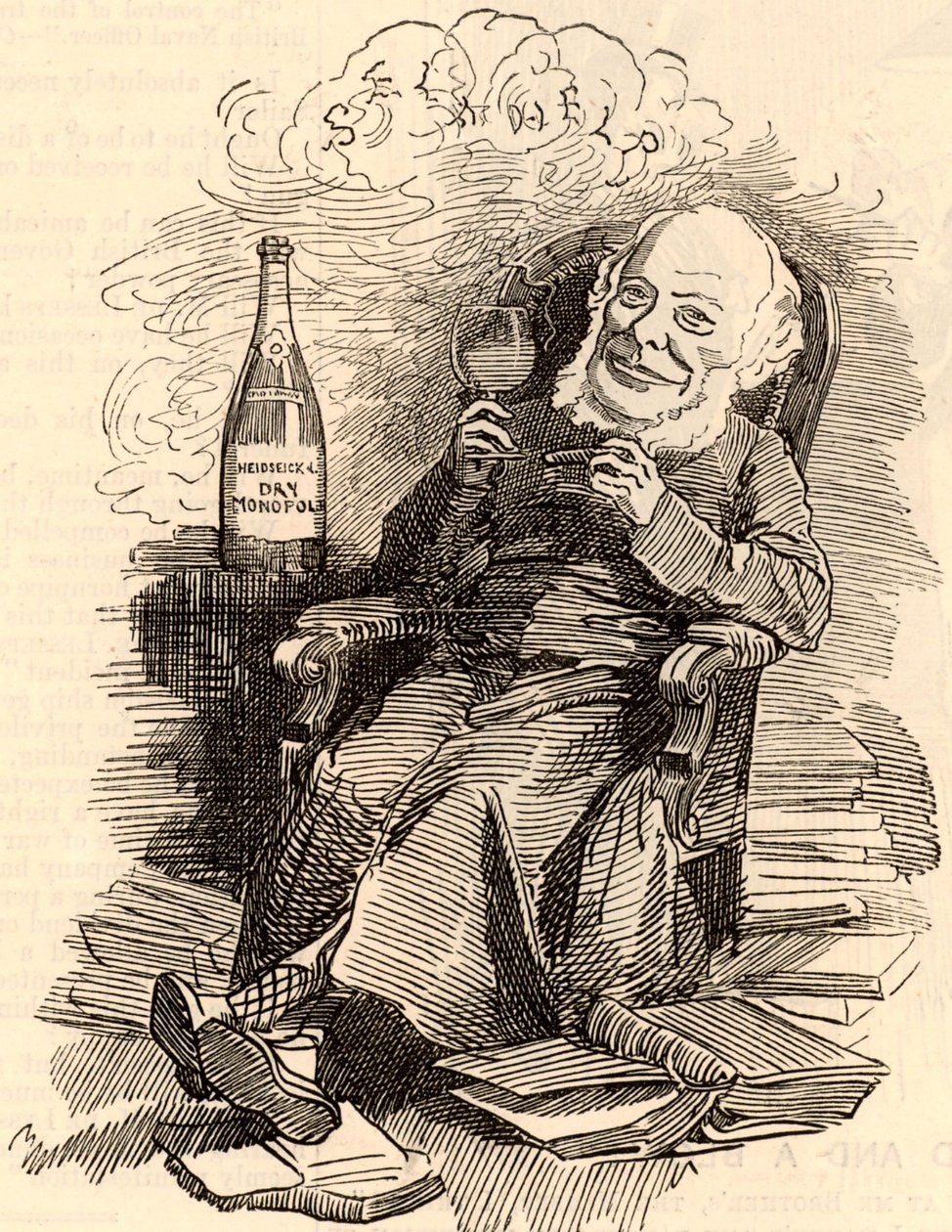Samuel Smiles (1812-1904) door Edward Linley Sambourne