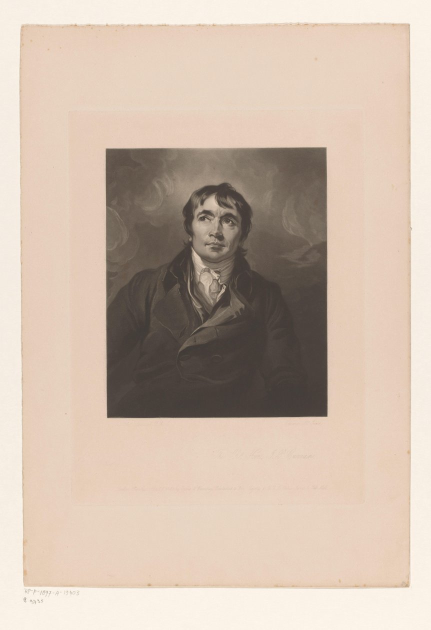 Portret van John Philpot Curran door Edward McInnes