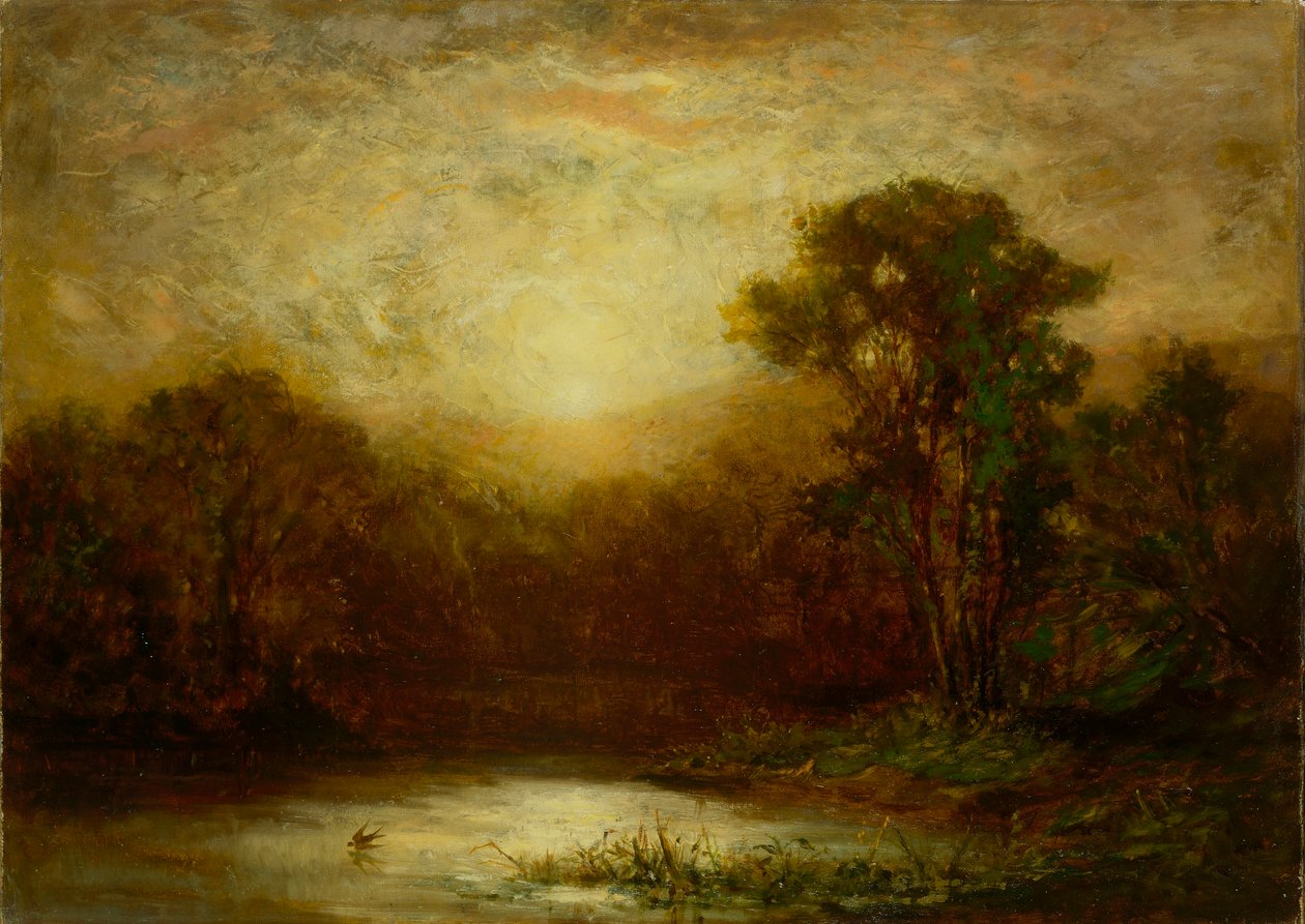 Zonsondergang door Edward Mitchell Bannister