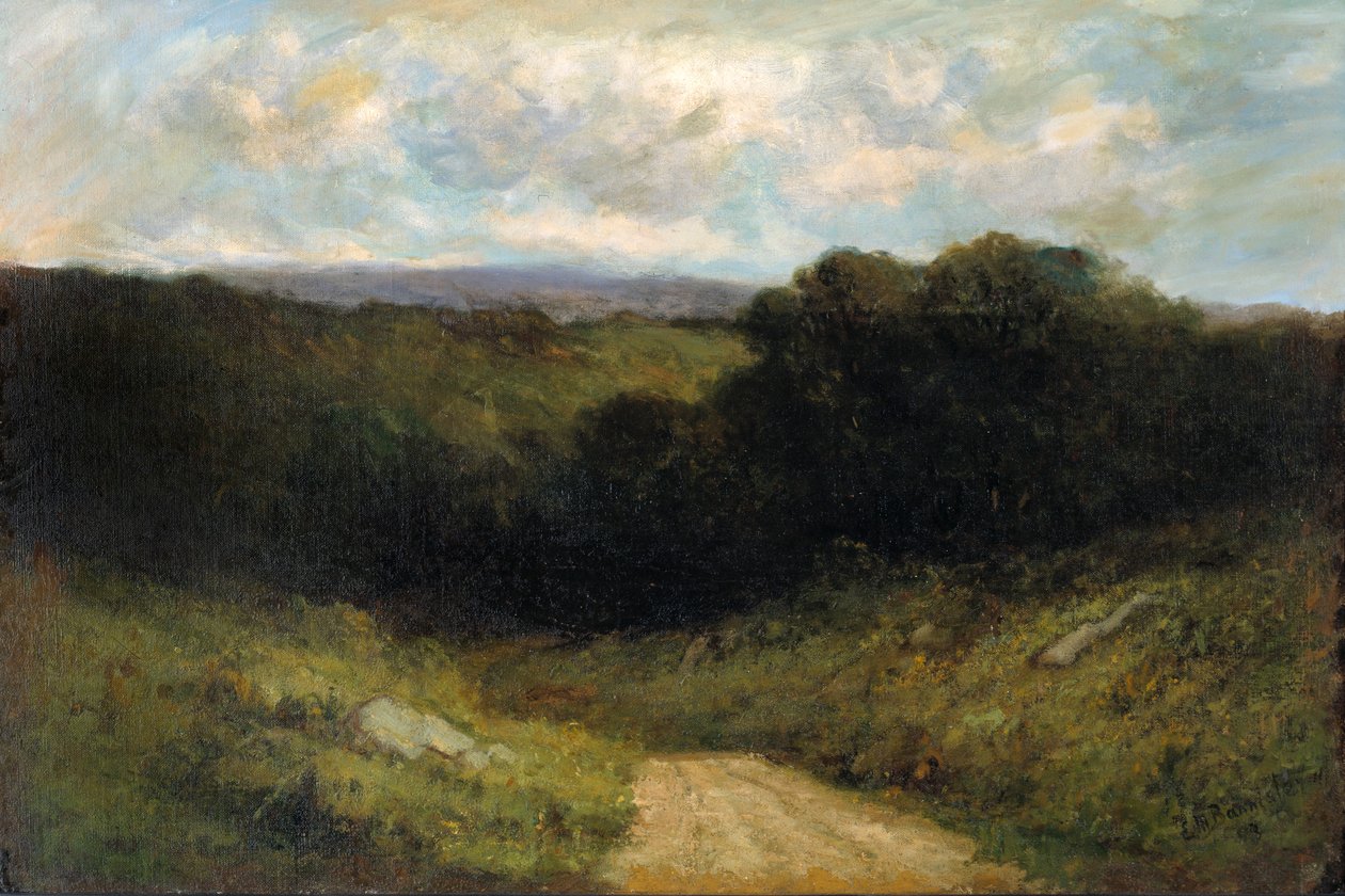De weg naar de vallei, n.d. door Edward Mitchell Bannister