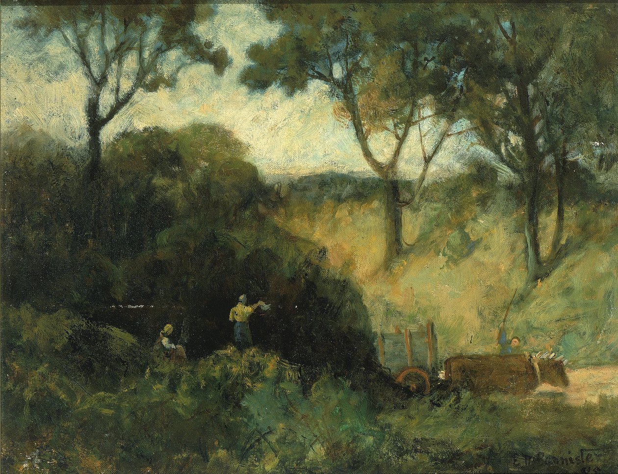 De gezondheid door Edward Mitchell Bannister