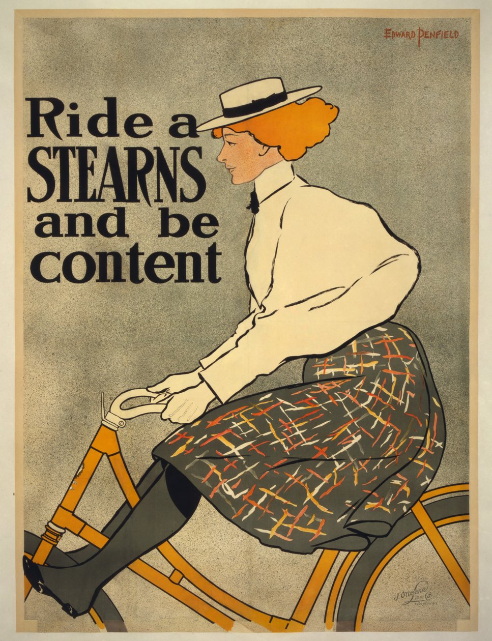 Rijd een Stearns en wees tevreden door Edward Penfield