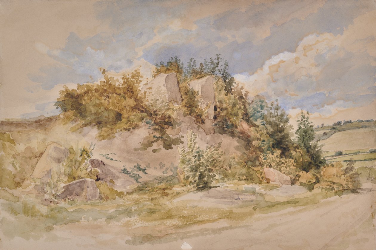 Landschap door Edward Pretty
