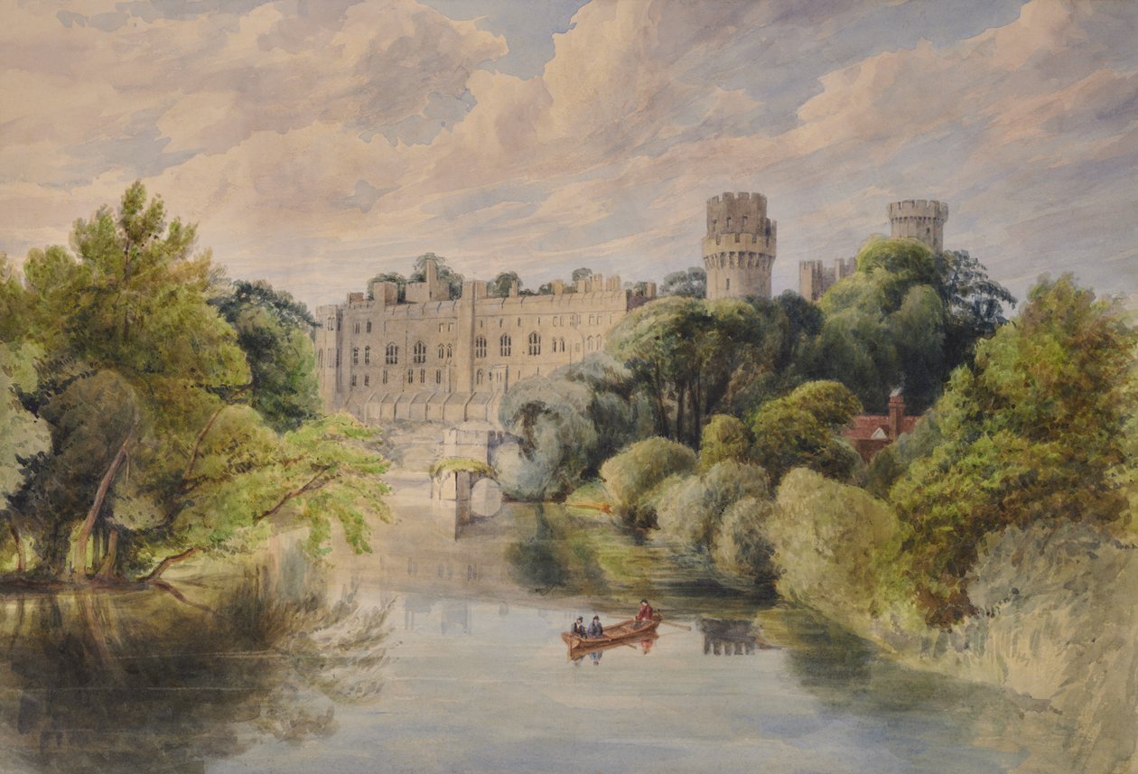 Kasteel van Warwick door Edward Pretty