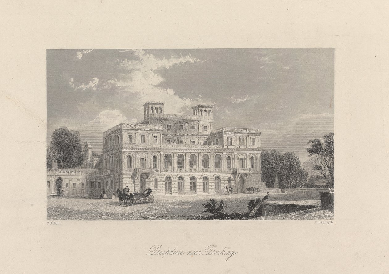 Deepdene bij Dorking door Edward Radclyffe