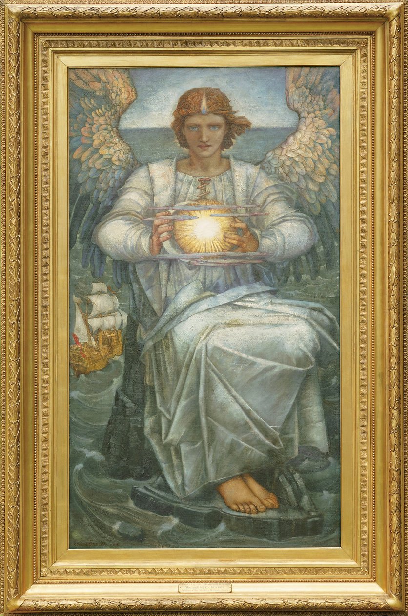 De Engel van de Zee, 1906 door Edward Reginald Frampton