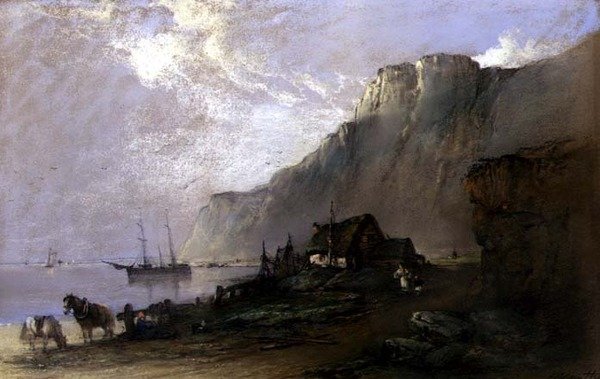 Kustscène door Edward Robert Smythe